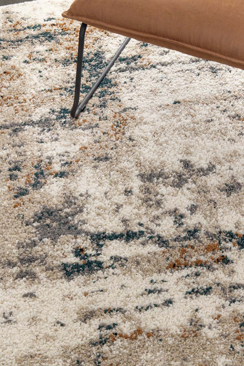 Tappeto Berbero - Atlas Canvas Blu/Beige Tappeto Berbero - Atlas Canvas Blu/Beige