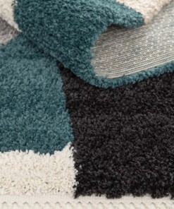 Tappeto Astratto - Atlas Zenith Petrolio