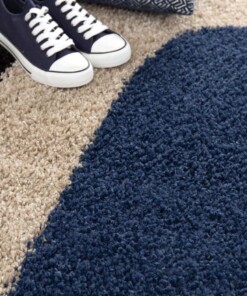 Tappeto Astratto - Atlas Forma Blu/Multicolore