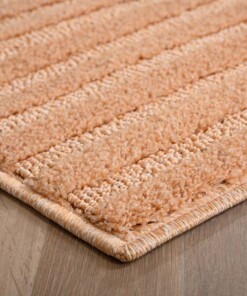 Tappeto scandinavo - Aven rosa salmone - close up, thumbnail