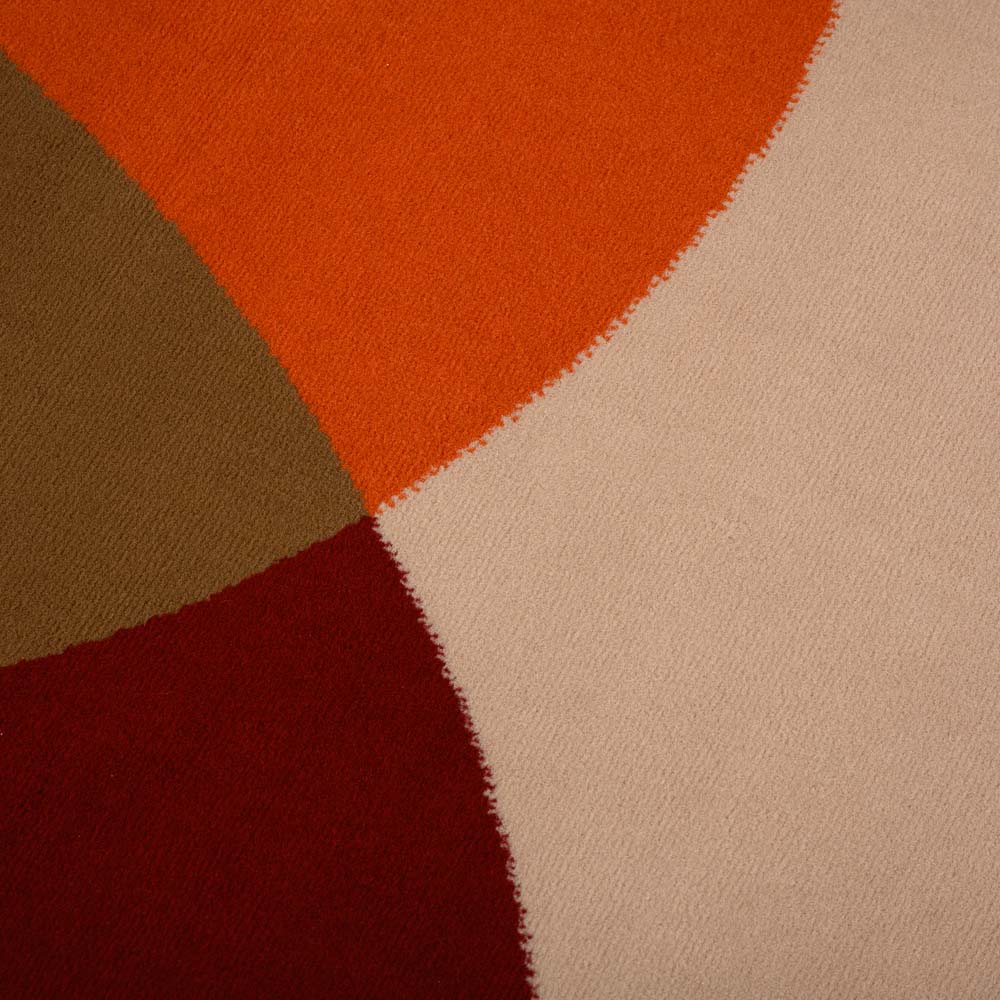 Tappeto astratto - Ease Nova Terracotta Tappeto astratto - Ease Nova Terracotta