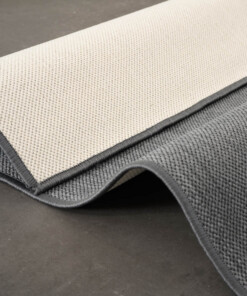 Tappeto da esterno a tinta unita - Flip Grigio - close up, thumbnail