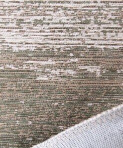 Tappeto di Design - Velura Verde Bosco/Rosso