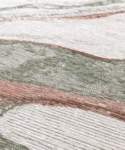 Tapetto effetto Marmo - Velura Verde Bosco/Rosso