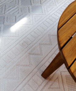 Tappeto da esterno - Elvora Linea crema