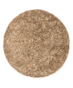 Tappeto rotondo pelo lungo - Blend beige - overzicht