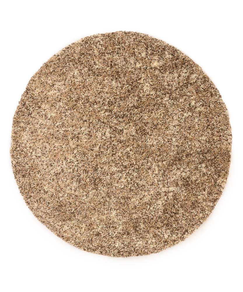 Tappeto rotondo pelo lungo - Blend beige - overzicht Tappeto rotondo pelo lungo - Blend beige - overzicht
