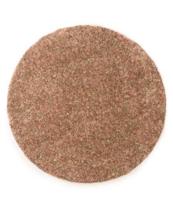 Tappeto rotondo pelo lungo - Blend rosa/beige - overzicht