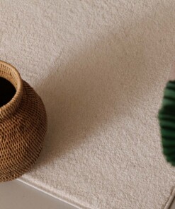 Tappeto a pelo raso Fine - Champagne