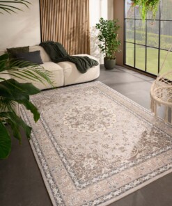 Tappeto da esterno vintage - Valenca Nova beige/grigio chiaro - sfeer