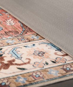 Tappeto da esterno vintage - Valenca Fino verde/rosso