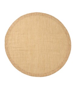 Tappeto da esterno rotondo - Coastal beige - overzicht