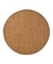 Tappeto da esterno rotondo - Coastal marrone - overzicht, thumbnail