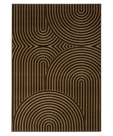 Tappeto Japandi - Ease Akira Marrone - overzicht, thumbnail