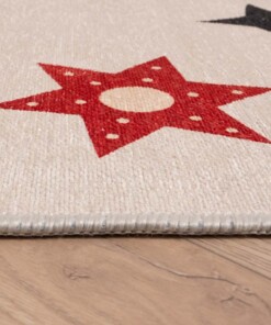 Tappeto per bambini Orso - Happy Dreams Multicolore - close up, thumbnail