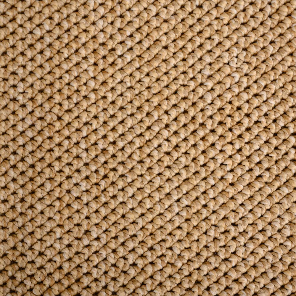Tappeto rotondo pelo corto - Loom beige - close up Tappeto rotondo pelo corto - Loom beige - close up