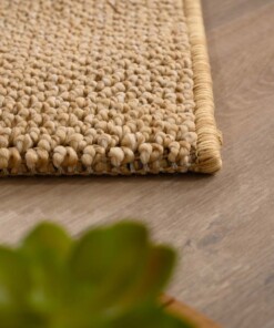 Passatoia pelo corto - Loom beige - close up, thumbnail