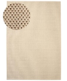 Tappeto pelo corto - Loom crema - overzicht, thumbnail