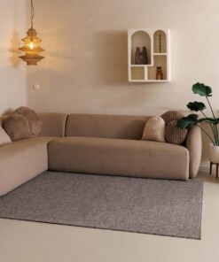 Passatoia bouclé Lush - Grigio