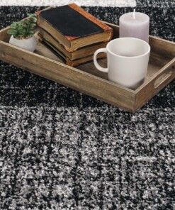 Tappeto quadri - Mosaic grigio - close up, thumbnail Tappeto quadri - Mosaic grigio - close up, thumbnail