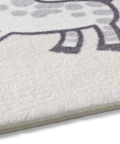 Tappeto bambini giungla - Animigo crema/multi - close up, thumbnail Tappeto bambini giungla - Animigo crema/multi - close up, thumbnail