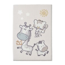 Tappeto bambini giungla - Animigo crema/multi - overzicht, thumbnail