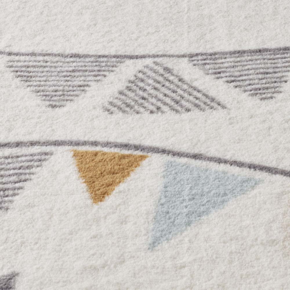 Tappeto bambini - Animigo crema/multi - close up Tappeto bambini - Animigo crema/multi - close up