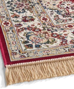 Tappeto persiano - Regal Valentina rosso - close up, thumbnail