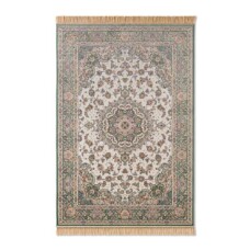 Tappeto persiano - Regal Valentina verde - overzicht, thumbnail