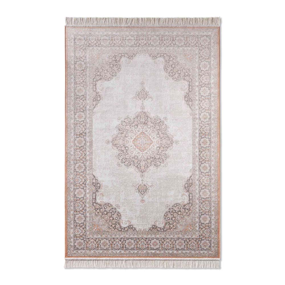 Tappeto passatoia persiano - Regal Lucian grigio/terra - overzicht Tappeto passatoia persiano - Regal Lucian grigio/terra - overzicht