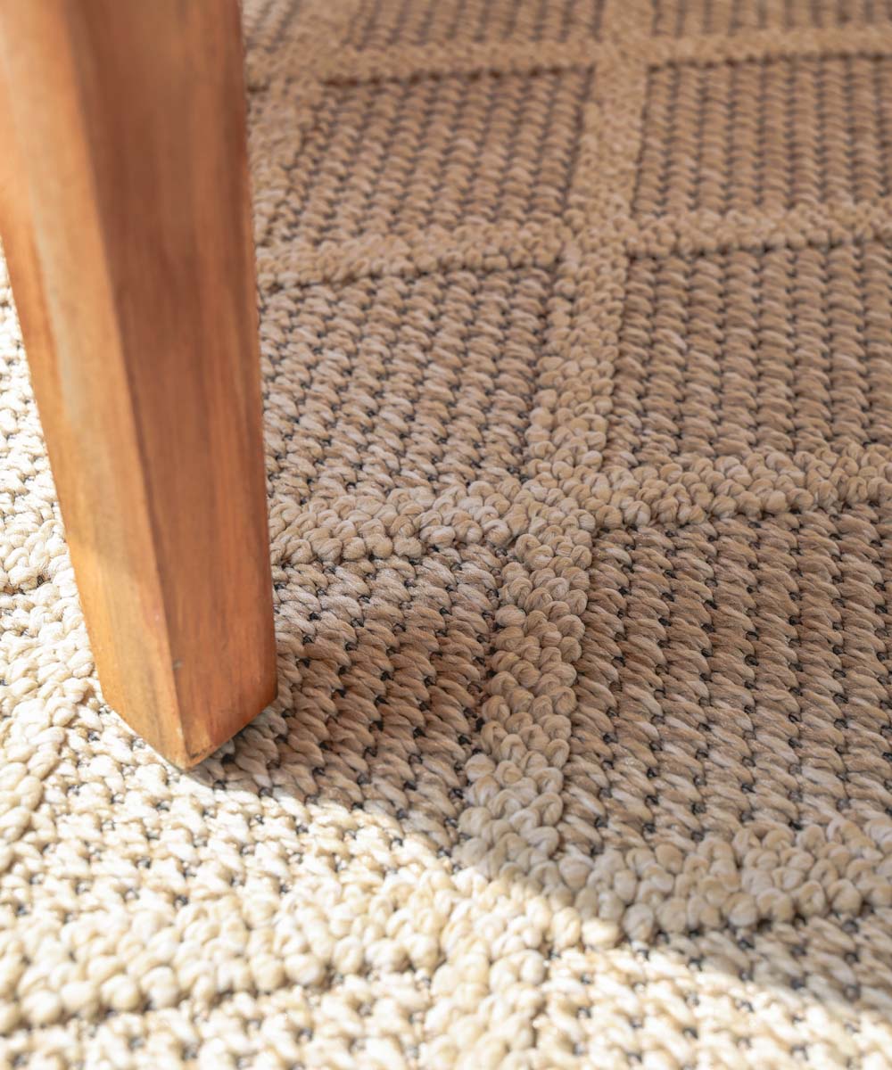 Tappeto da esterno a rombi - Retreat Beige Tappeto da esterno a rombi - Retreat Beige