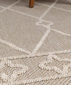 Tappeto Boho da balcone - Retreat Beige Tappeto Boho da balcone - Retreat Beige