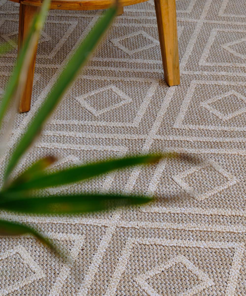 Tappeto da esterno Design - Retreat Beige Tappeto da esterno Design - Retreat Beige