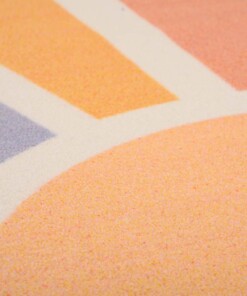 Tappeto bambini sole - Joy multi - close up, thumbnail Tappeto bambini sole - Joy multi - close up, thumbnail