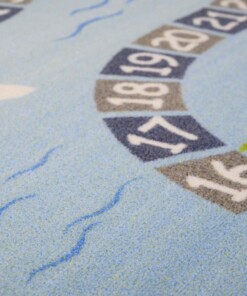 Tappeto bambini pirati - Joy blu - close up, thumbnail Tappeto bambini pirati - Joy blu - close up, thumbnail