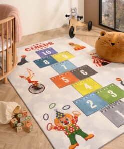 Tappeto bambini campana - Joy No.2  grigio - sfeer