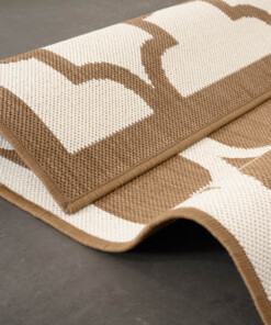 Tappeto retrò da esterno - Flip Lucky Marrone chiaro - close up, thumbnail Tappeto retrò da esterno - Flip Lucky Marrone chiaro - close up, thumbnail