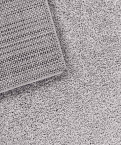 Tappeto moderno - City Chic grigio - close up, thumbnail