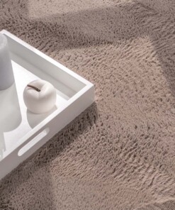 Tappeto pelo corto - Svea tortora - close up, thumbnail