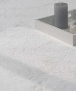Tappeto pelo corto - Svea bianco - close up, thumbnail