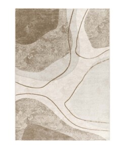 Tappeto pelo corto - Calm Waves beige - overzicht
