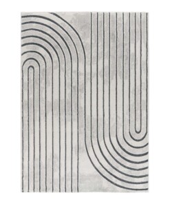 Tappeto pelo corto - Linnea crema/grigio - overzicht