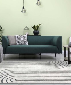 Tappeto pelo corto - Linnea crema/grigio - sfeer