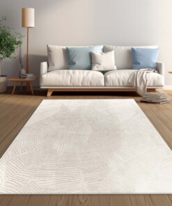 Tappeto morbido - Emily Striped crema - sfeer