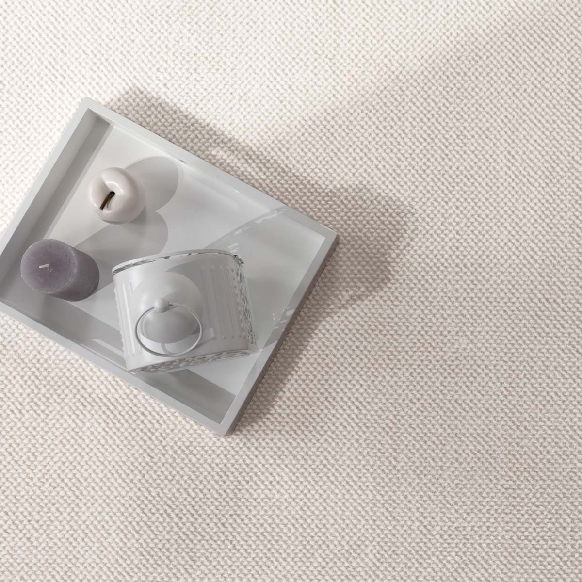 Tappeto morbido - Bubble beige - close up Tappeto morbido - Bubble beige - close up