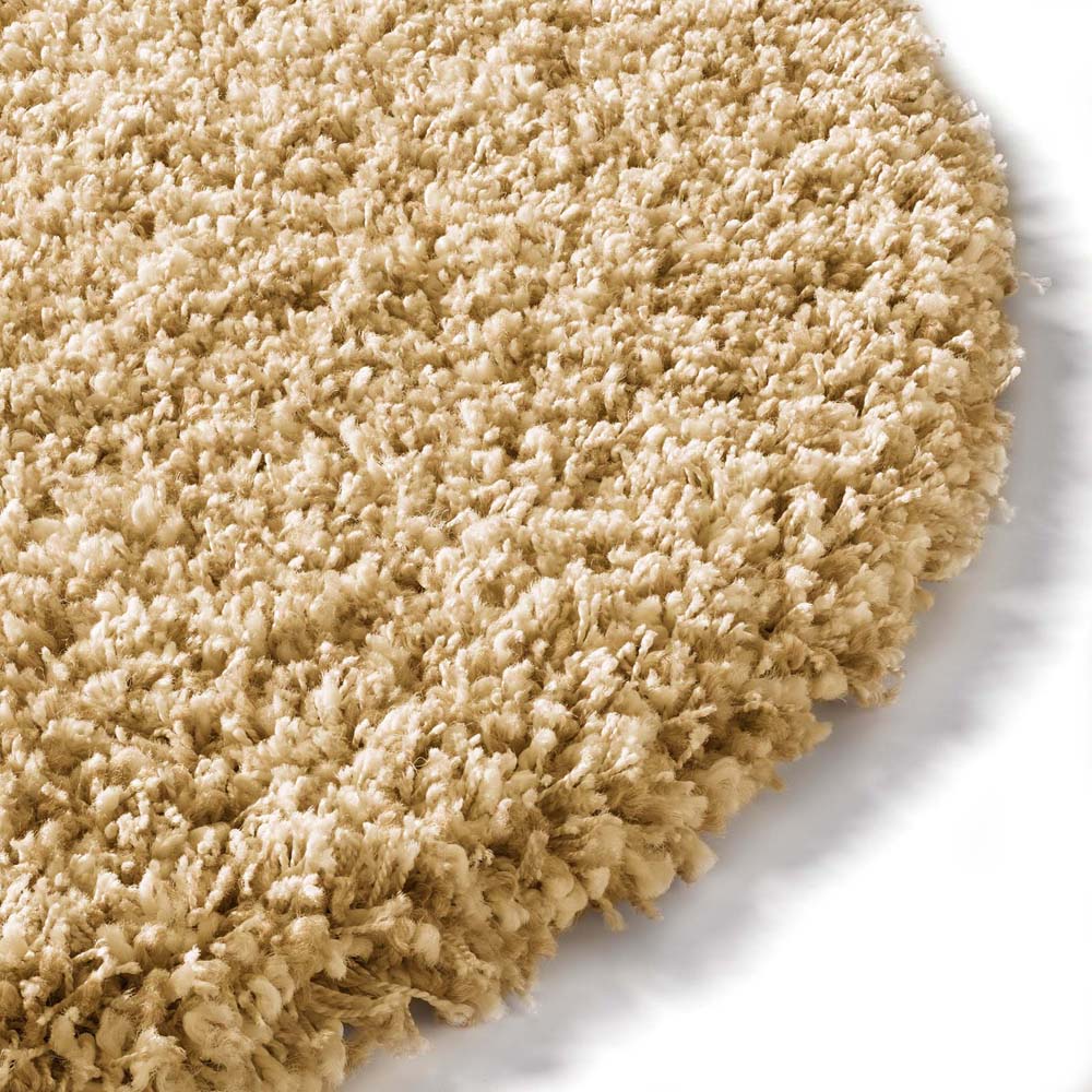 Tappeto rotondo pelo lungo - Shaggy Prime oro Tappeto rotondo pelo lungo - Shaggy Prime oro