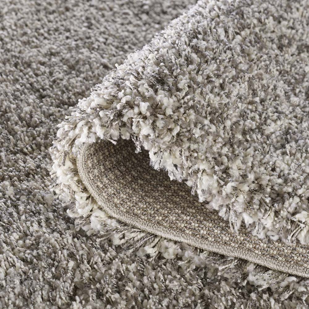 Passatoia pelo lungo - Shaggy Prime bianco/argento - close up Passatoia pelo lungo - Shaggy Prime bianco/argento - close up