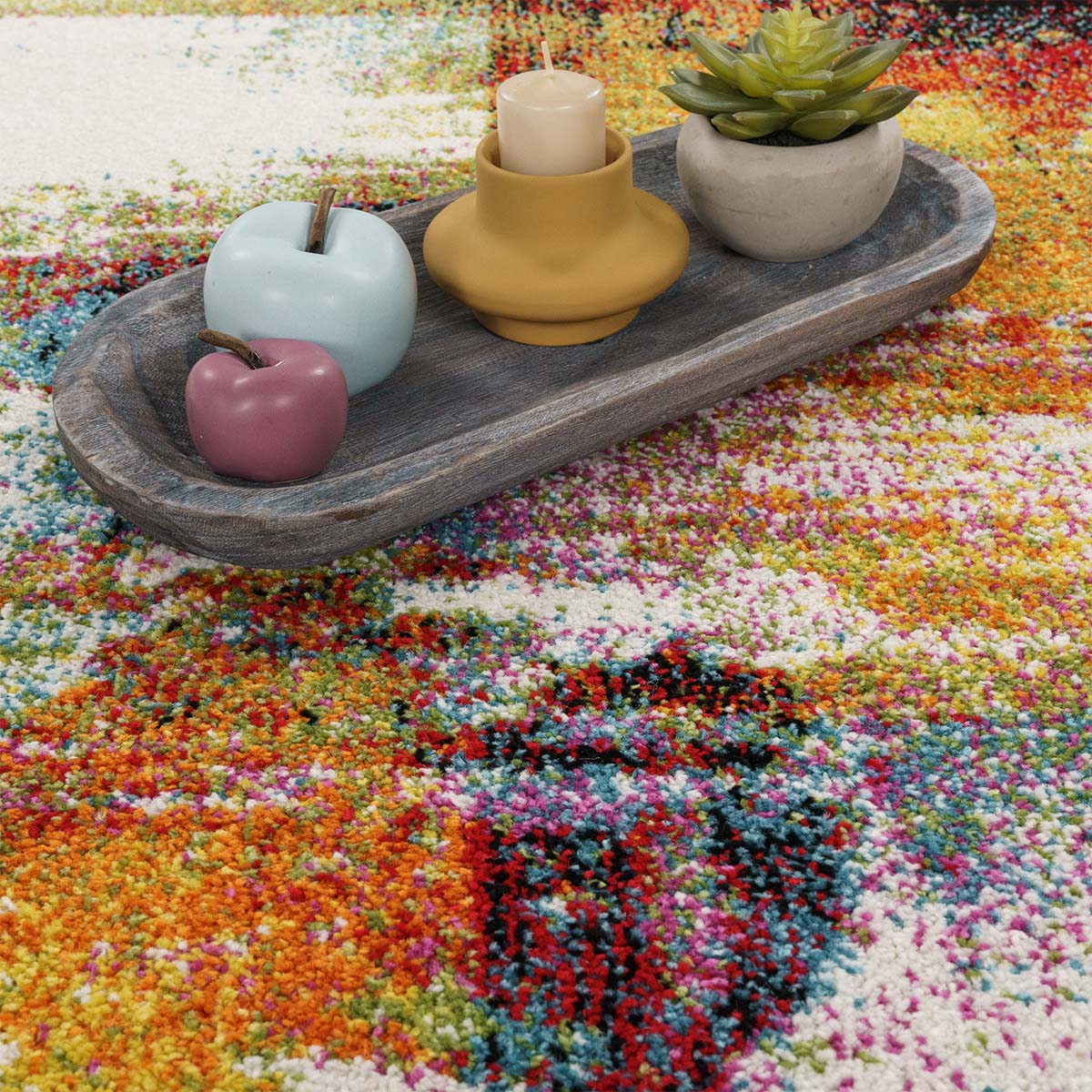 Tappeto moderno - Shae multi - close up Tappeto moderno - Shae multi - close up