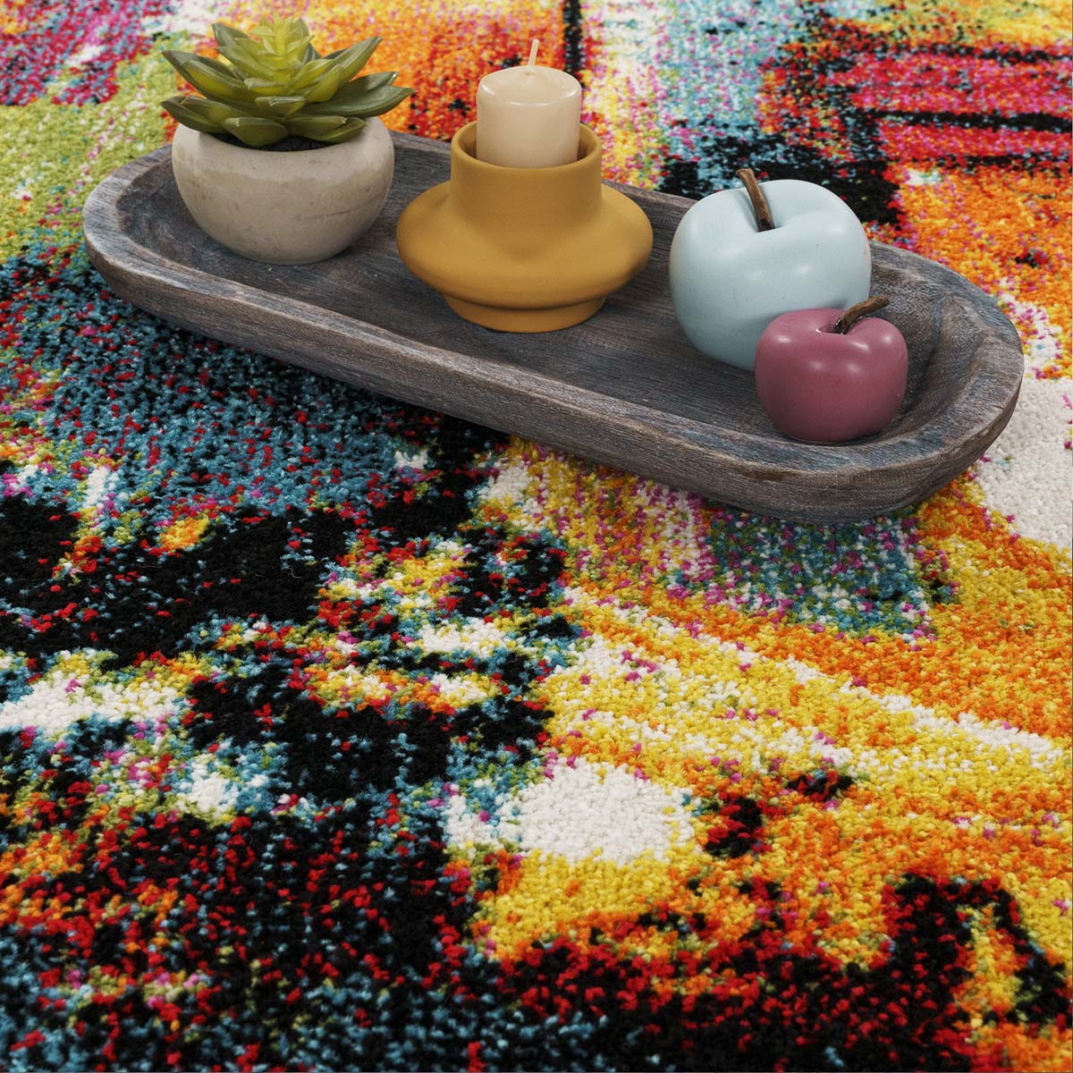 Tappeto moderno - Ryo multi - close up