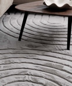 Tappeto morbido - Carvy Grigio Chiaro - close up, thumbnail